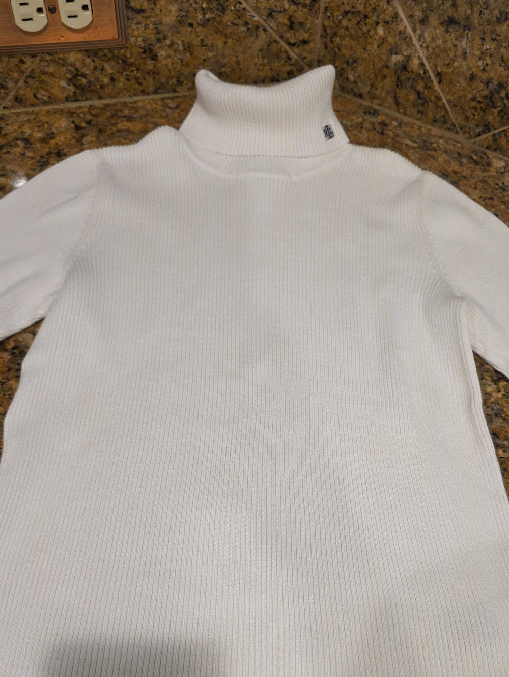 Lauren Ralph Lauren 3/4 Sleeve Turtleneck - SZ S - Picture 4 of 7